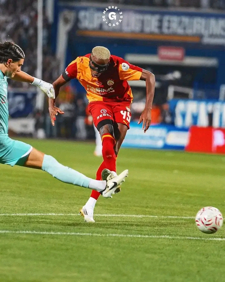 Osimhen strikes brace as Galatasaray crush Erzurumspor