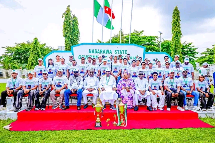 Governor Sule rewards President Federation Cup champions, Nasarawa Amazons