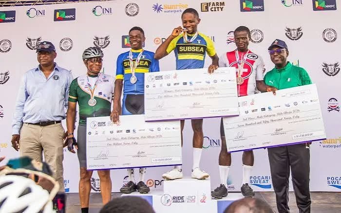 Umosen, Godwin claim professional titles at inaugural Ride Abuja Cycling Race