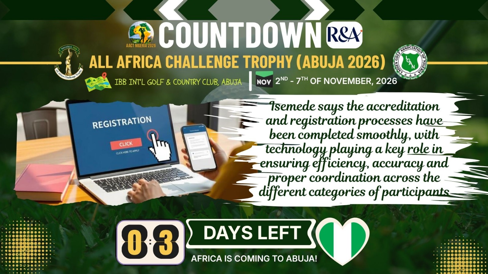 AACT 2026: Accreditation and Media Committee ready as Nigeria counts down to Championship