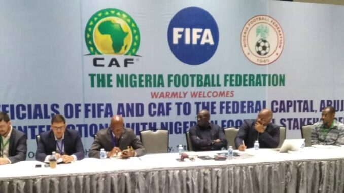 NFF Reform: FIFA, CAF take Stakeholders’ proposals to Zurich After Abuja Mission