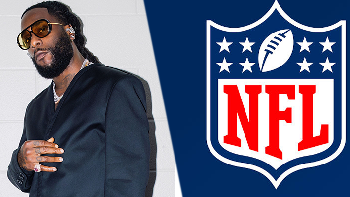 Burna Boy to Headline Historic NFL Paris Game Halftime Show
